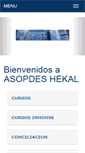 Mobile Screenshot of hekal.edu.pe